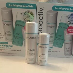 Proactiv Cleanse and Repair Skincare Sets 2 of the 3-piece sets